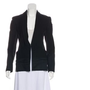 SURFACE TO AIR Mixed Media Shawl Collar Blazer M